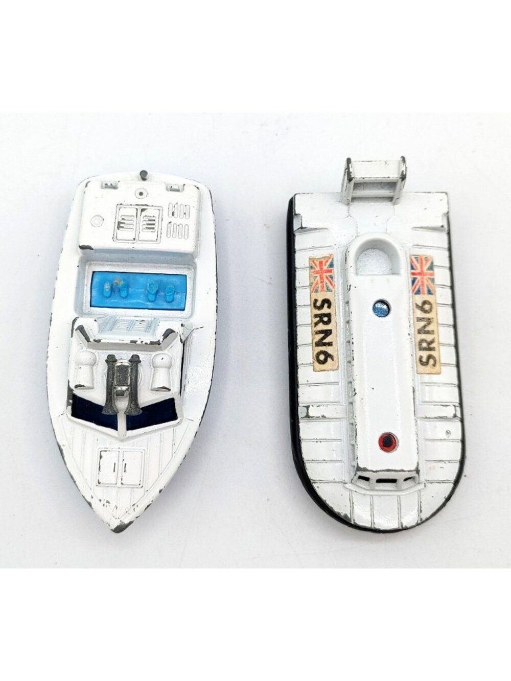 Matchbox Superfast SRN6 Hovercraft 1972 England  & 1976 Police Launcher Lesney